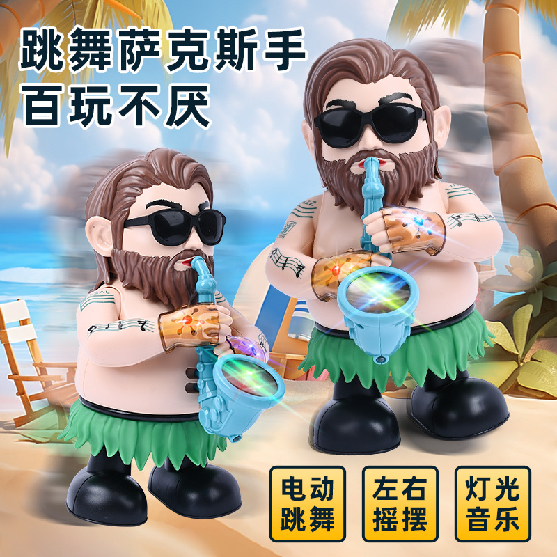 Nueva luz colorida bailando tío música bailando luz izquierda y derecha columpio caminando niños y niñas bailando Juguetes