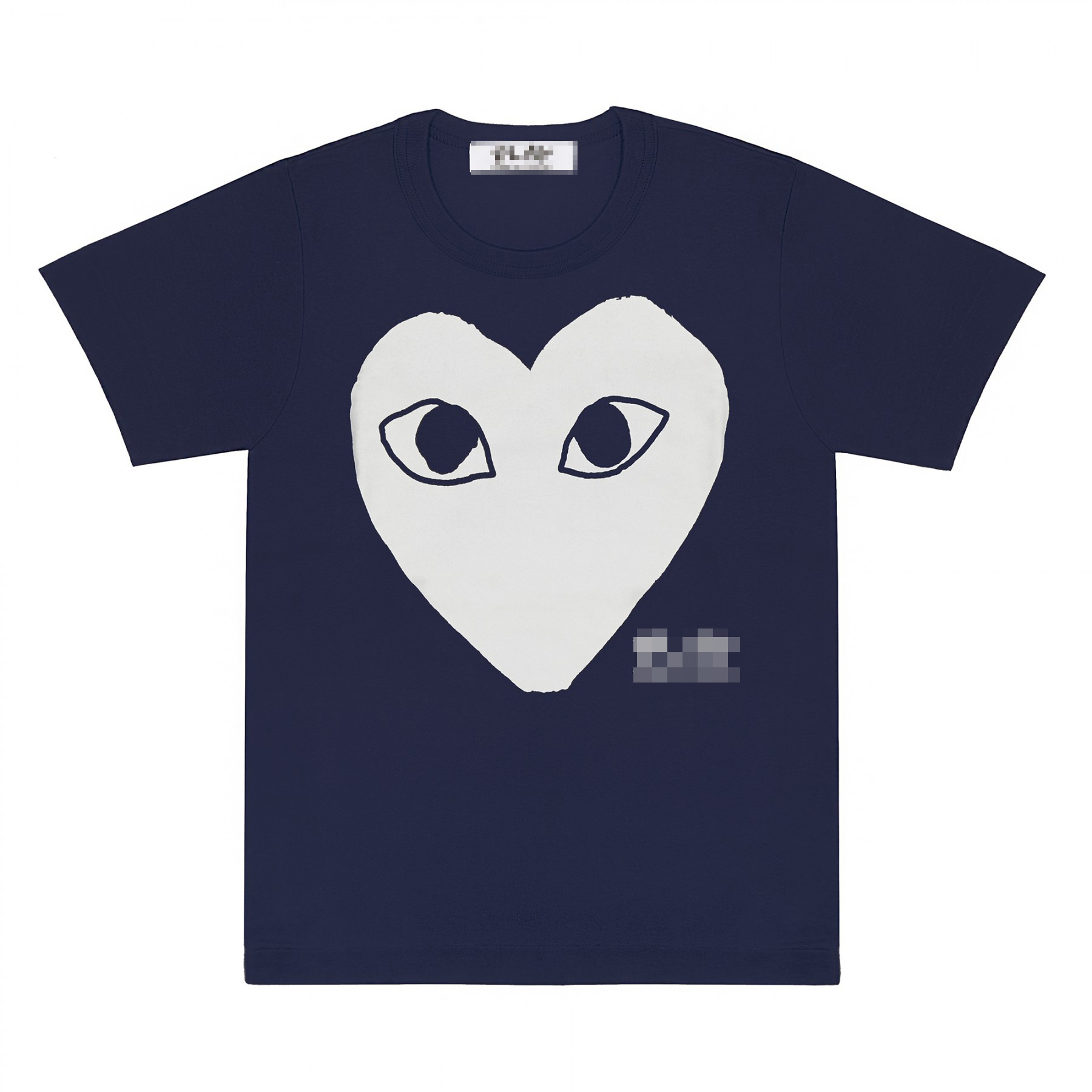 파란색 흰색 하트