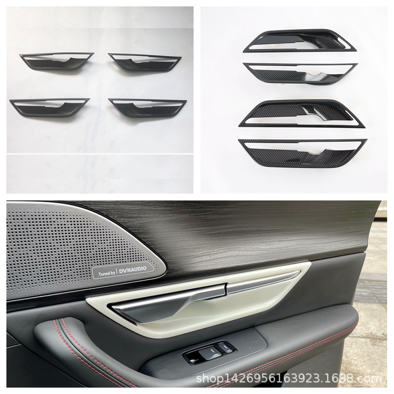 21 Xiaopeng P7 modificación interior Gear Cup panel de aire salida apoyabrazos asiento ajuste navegación marco Y