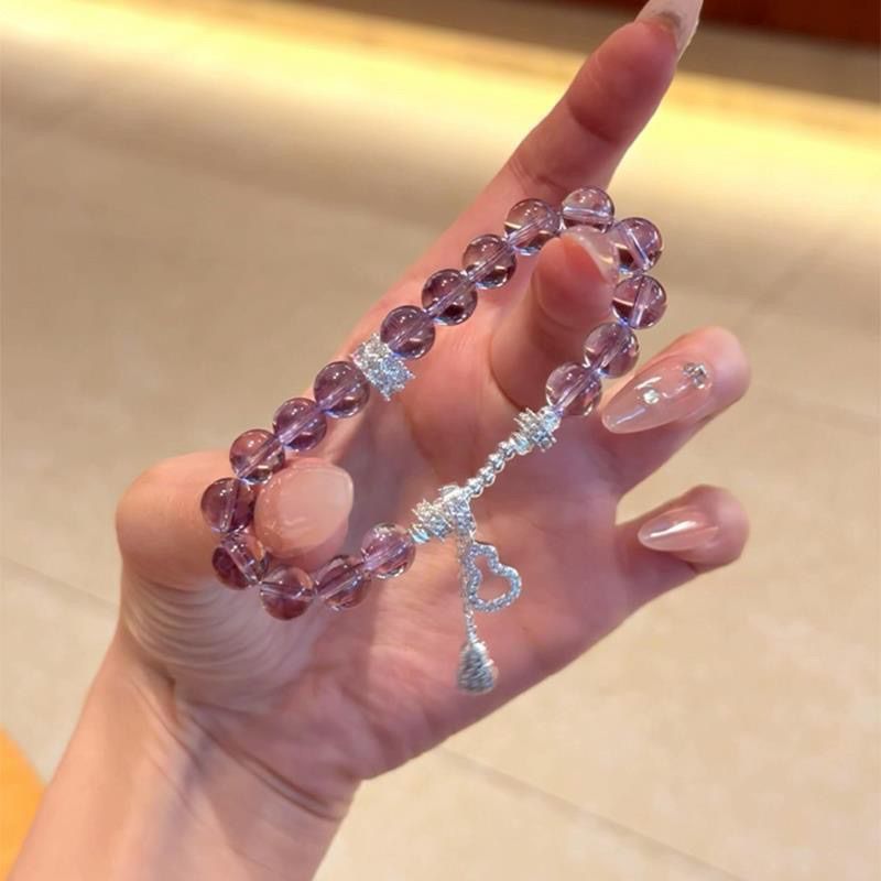 正統紫水晶満ドリルの透かし彫りのヒョウタンのブレスレットが爆発しました。|undefined