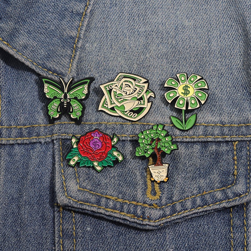 Brooches Classification Cute Funny Pin Cartoon Skull Alloy Plating Unisex Brooches