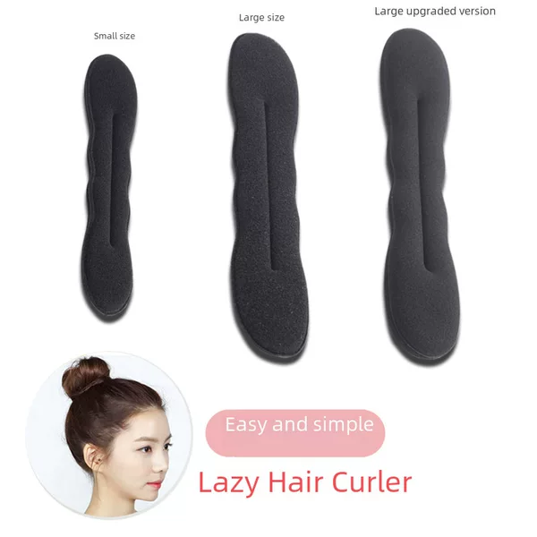 Factory Direct Sales Sponge Hair Twister Flower Bud Hair Twister Donut Hair Twisting Tool Ponytail Wholesale