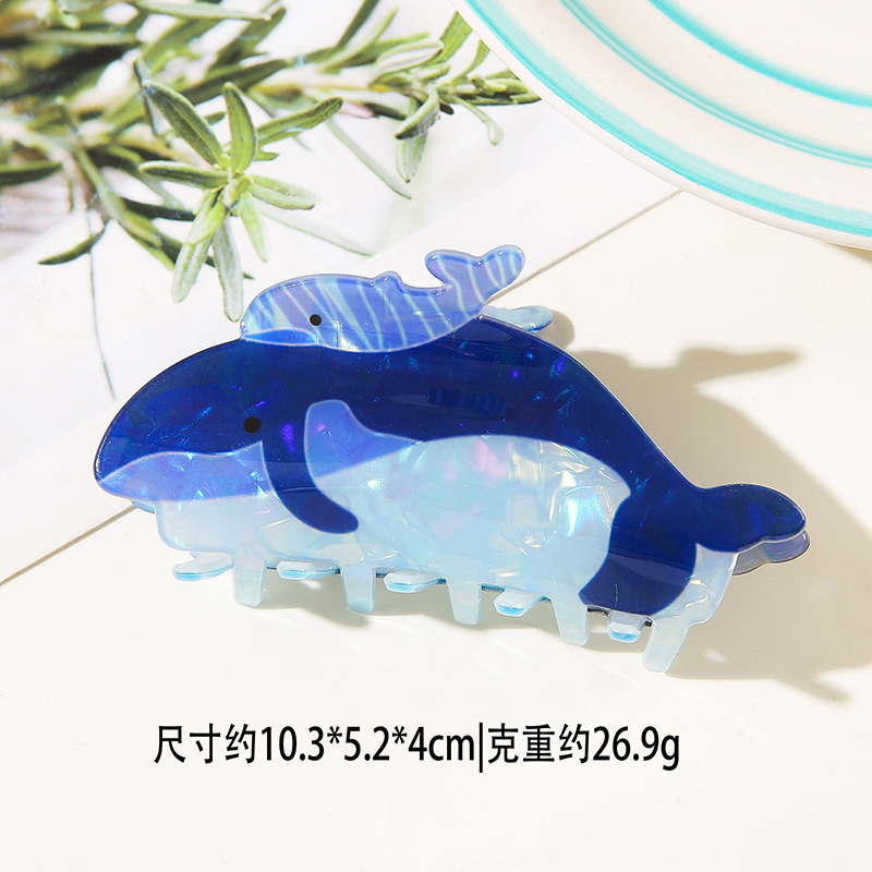 跨境个性海洋动物园抓夹企鹅鹦鹉狐狸长颈鹿螃蟹发夹鸭子海龟蜥蜴|undefined