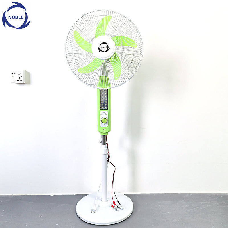 Cross-Border Outdoor Fan 16inch Household Strong Wind Solar Dc Ac Floor Fan Silent Energy Saving