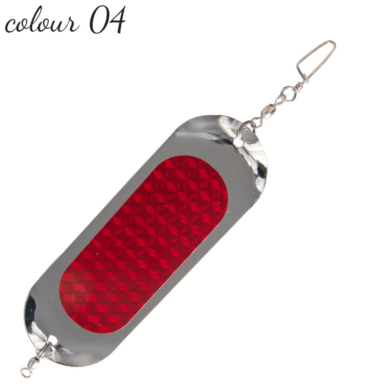 サケのフラッシャーの釣りのフラッシュランプの4.5インチルアーのsalmon fish ing dodgers flashers