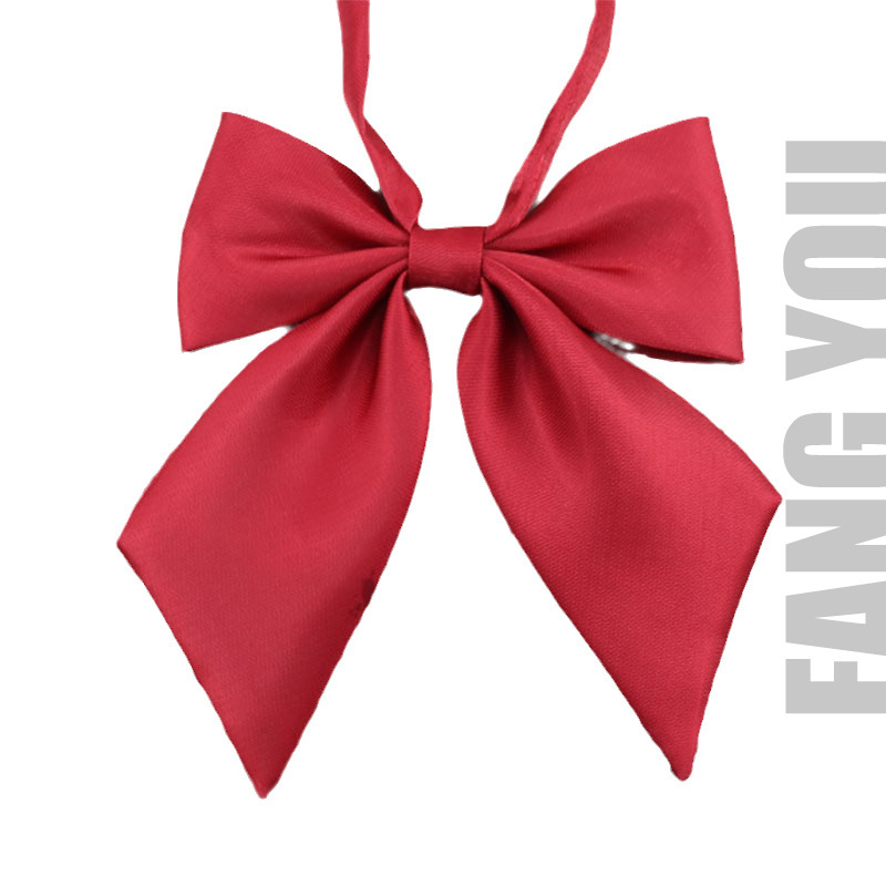 Factory 2023 new solid color Japanese JK uniform bow tie shirt sailor uniform accessories bow flash collar