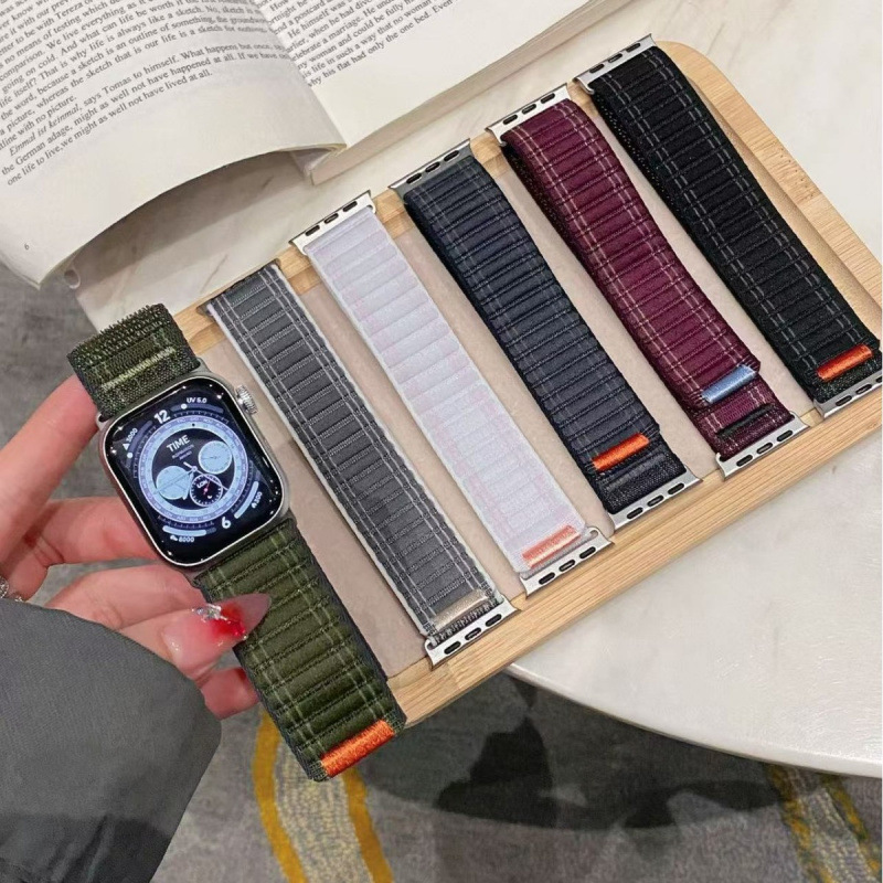 Suitable for Apple watch iwatch10se nylon loop strap…