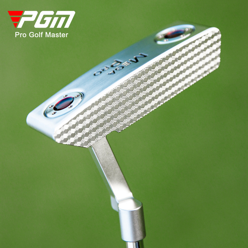 Gậy golf Putter PGM chuyên nghiệp thép không gỉ, mặt đánh kết cấu mới, chiều dài 34 inch — TUG036-Màu Bạc