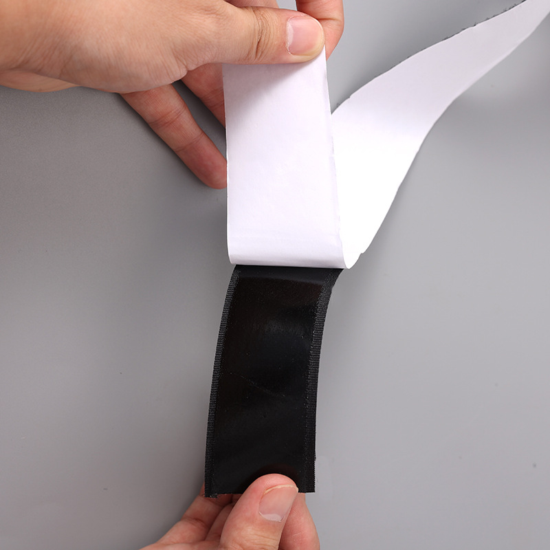 双面背胶魔术贴 纱窗贴 混纺魔术贴  耐高温 双面自粘毛刺钩毛