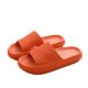 Net red treading excrement feeling thick-soled slippers summer home bath slippers men's lovers anti-slip light slippers women Wholesale