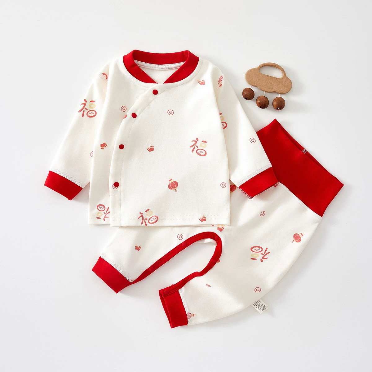 Четыре сезона детская одежда для новорожденных из хлопка без костей