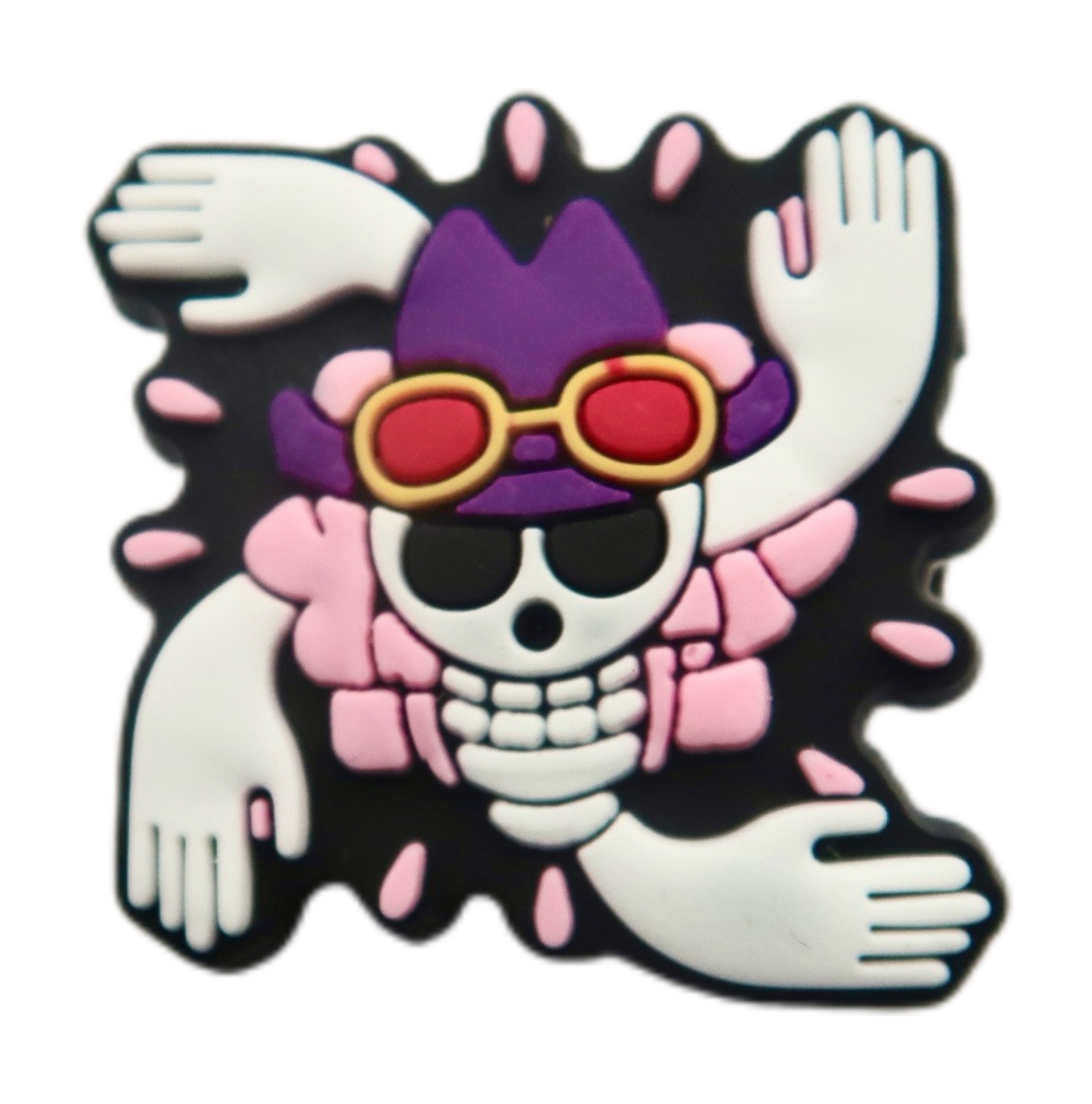 Nuevo una pieza agujero zapatos zapato flor zapato hebilla de dibujos animados clásicos accesorios del zapato hebilla decorativa PVC zapato flor