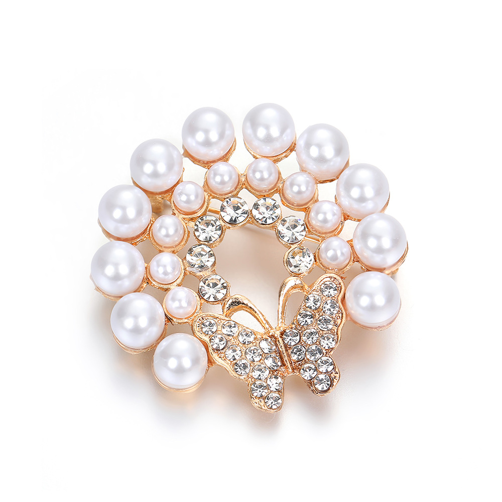 Broche elegante em liga para mulher, acessório de colar sofisticado_voghion.com