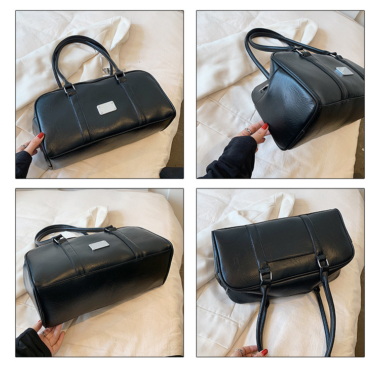 Borsa dal design di nicchia francese per la nuova borsa tote portatile ad alta capacità 2023 da donna, borsa a tracolla per il fitness da pendolarismo_voghion.com