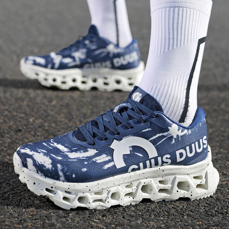 2026 Spring New Low-Top Sports Men's Shoes, Fashionable Cushioning Running Shoes, Outdoor Versatile Lightweight Breathable Men's Trendy Shoes