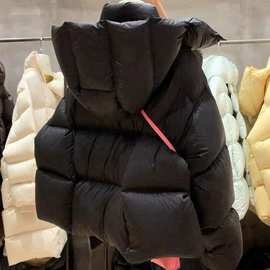 清仓特价外套合集现货加厚连帽仿白鸭绒羽绒棉服女爆款小个子冬装