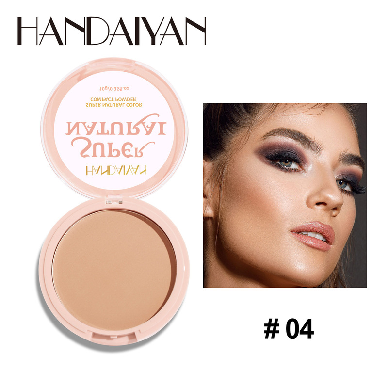 handaiyan韩黛妍外贸跨境自然修饰粉饼多色持久不脱妆修容盘粉块|undefined