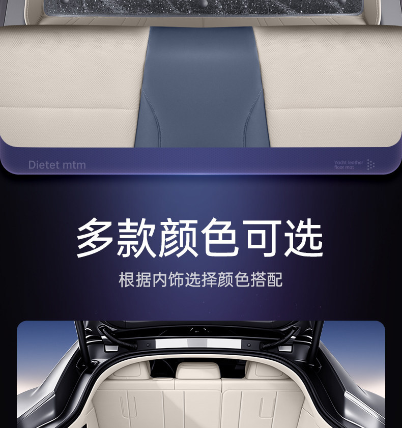 Suitable for Mg4X Trunk Mat, Full Surround 26-Model Car Interior Starry Sky Carpet Floor Mat, Modified Trunk Mat