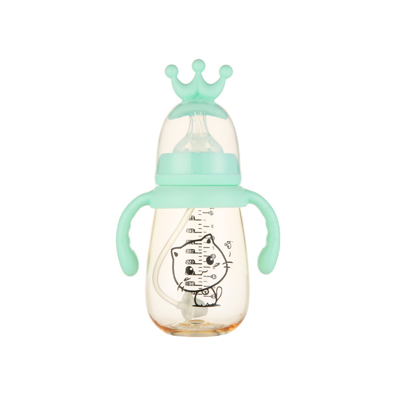 Vaso para bebé PPSU con pajilla anticólicos