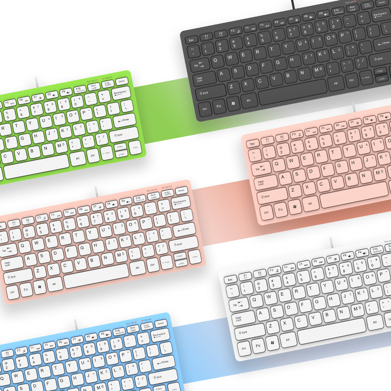 Typecインターフェイスps2丸口有線キーボードビジネスオフィス携帯パソコンノート学生軽量ミニ|undefined