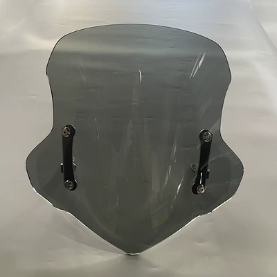 [Factory Goods Direct Supply] Motorcycle front windshield - adjustable-stand-40cm-high-soot