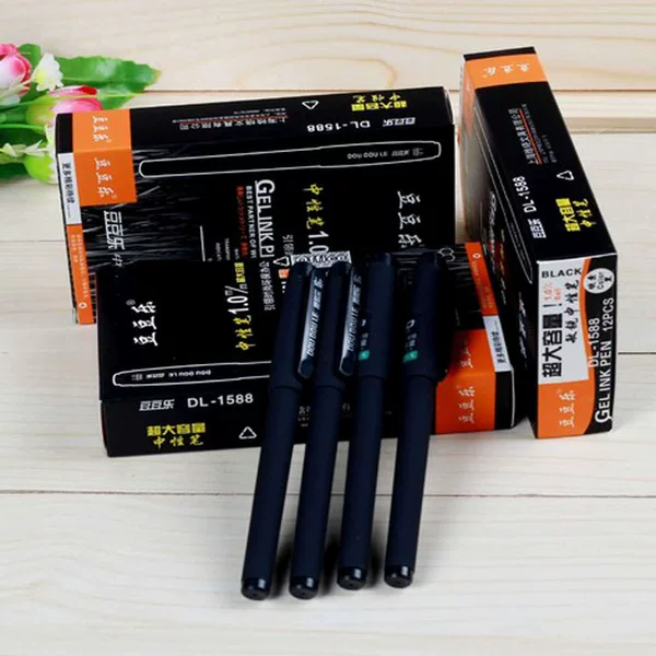 Doudoule 1.0 Black Signature Pen water pen boxed business office gel pen quick-drying writing pen wholesale