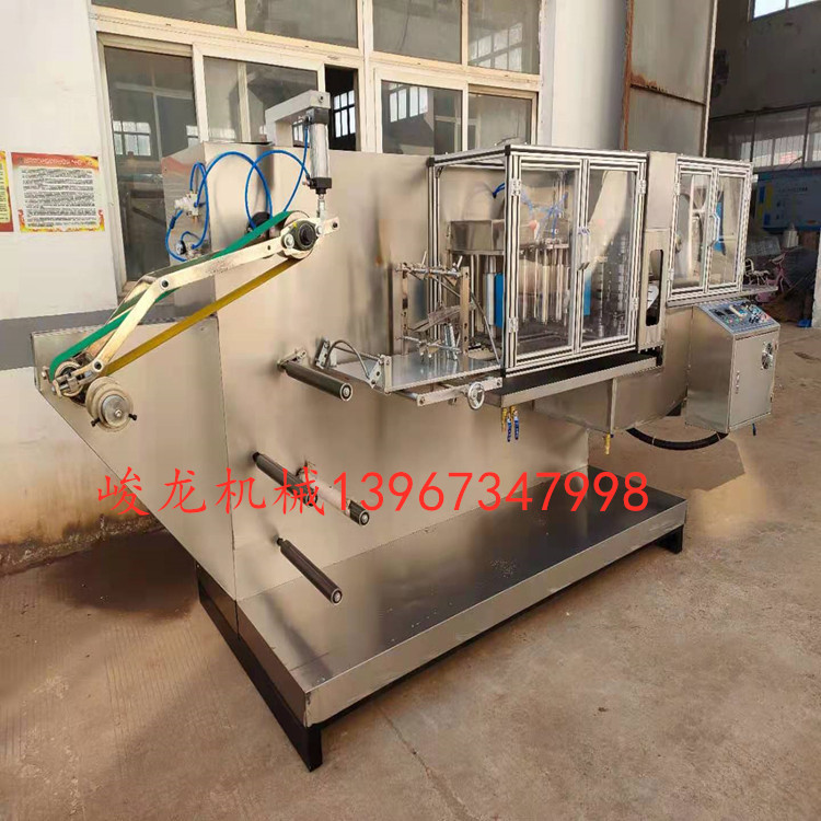 全自动无纺布折叠机消毒酒精湿巾家用擦地拖把布设备机械