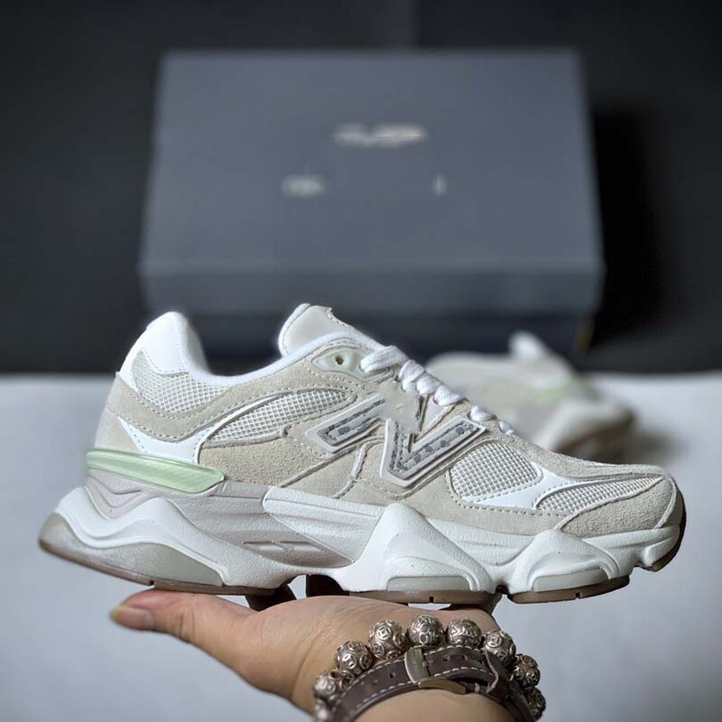 Pure Original Cross-Border Nb9060 Running Shoes, Small Elephant Hoof Casual Dad Shoes, European and American Thick-Soled Height-Increasing Comfortable Sports Shoes, Brown