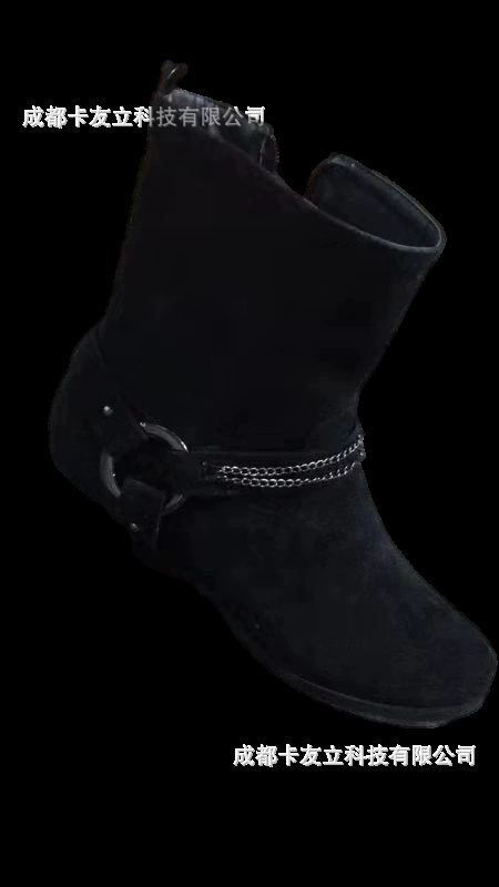 Chain zipper short boots for men boots JGB2019N0004018
