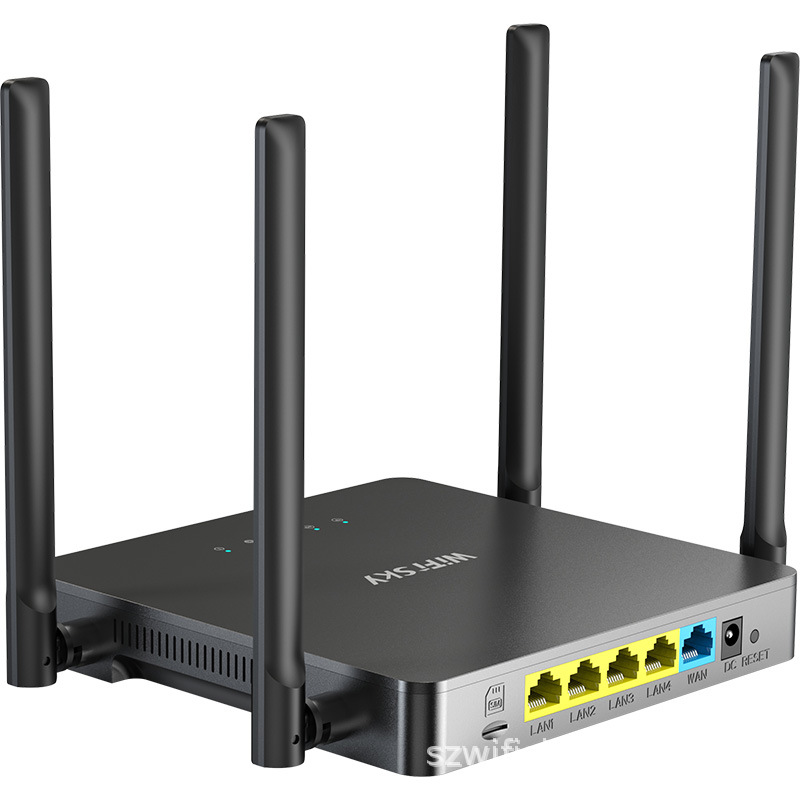 WIFISKY GR402全新全网通插卡即用4G路由器 4G转有线旅游随身WiFi