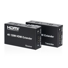 HDMI4K网络延长器120米100米rj45单网线转hdmi信号放大传输2K