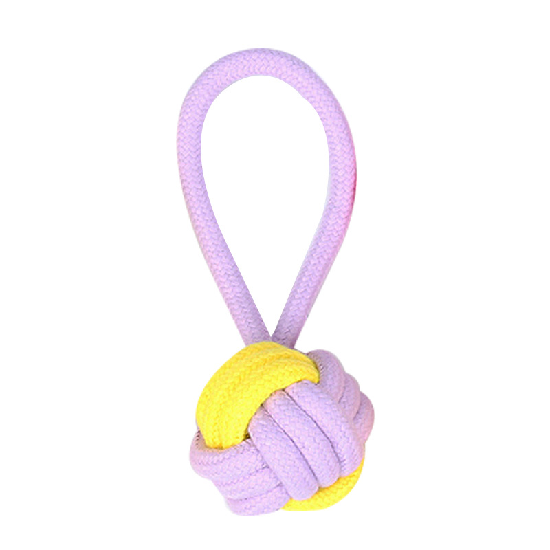 Temu se especializa en juguetes de cuerda de algodón para mascotas