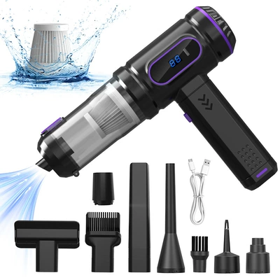 Tozsoranlar high-power portable handheld household small - black-super-strong-suction-2-batteries2000mah