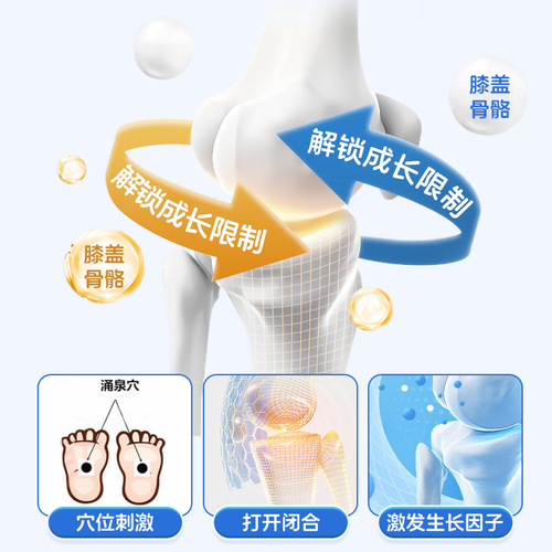 Nantong Jianchang Growth Patch Children's Height Increase Booster Foot Patch Tool for All Seasons, Non-Hormonal for Children and Adolescents