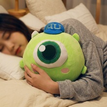 大眼怪公仔怪兽毛绒玩具独眼小怪兽抱枕靠垫厂家直销外贸现货批发