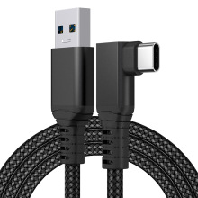工厂现货Oculus Quest Link Cable电脑游戏机VR眼镜弯头数据线