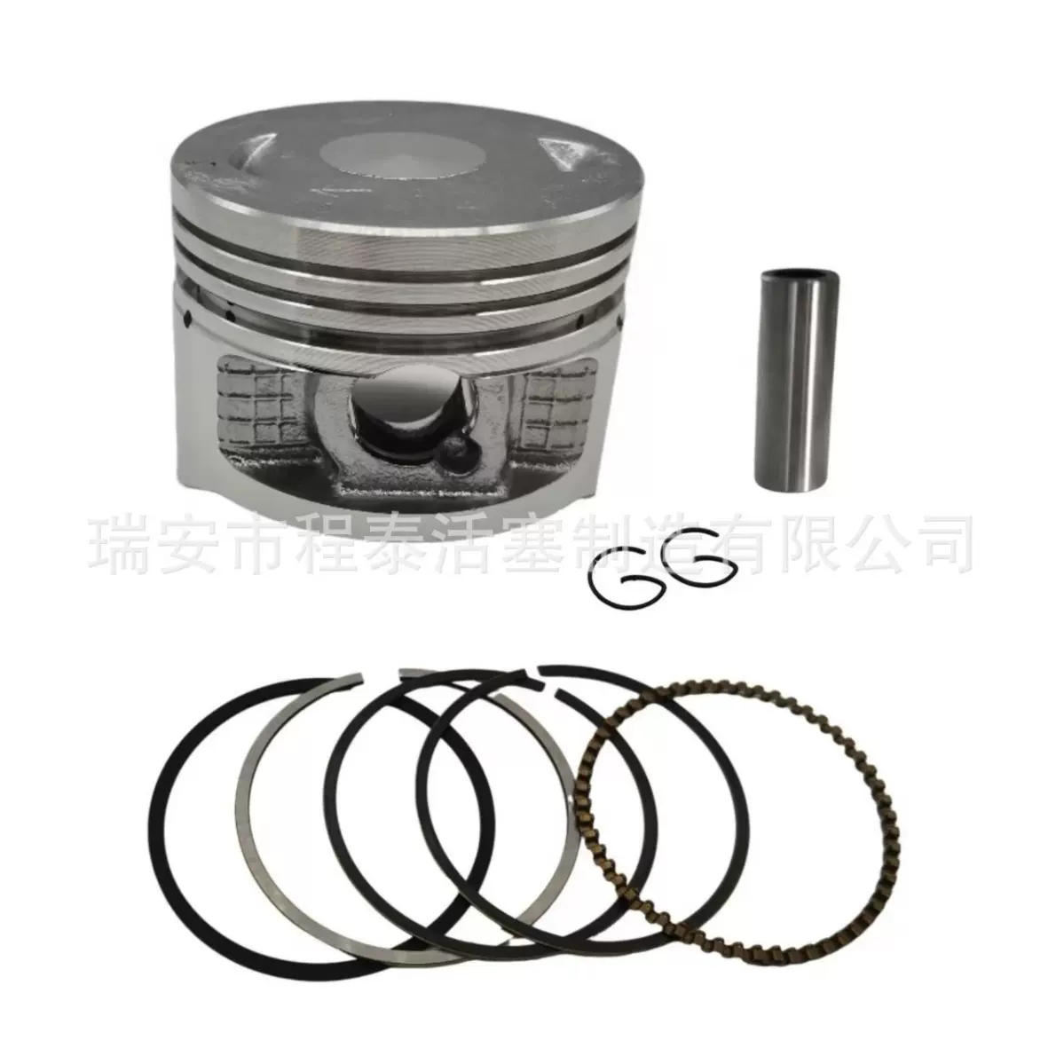 批发C8-51MM型号加工非标摩托车配件活塞环发动机活塞气缸体组件