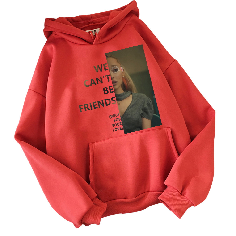 Ariana Grande Wait For Your Love Hoodie Man Woman Harajuku L