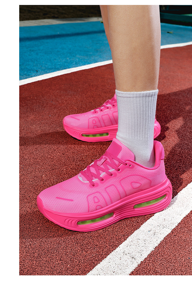 Breathable Men's Running Trainers With Suede And Rubber Sole_voghion.com