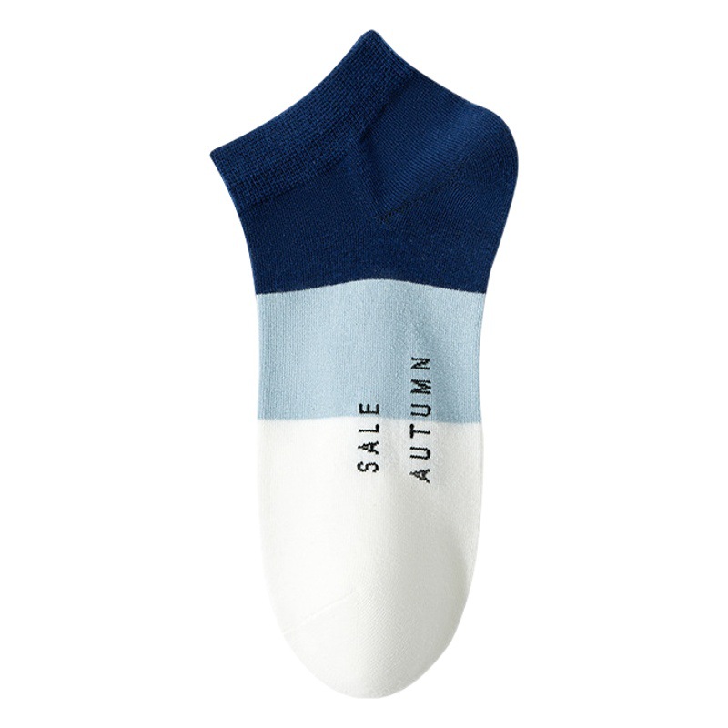 2024 nuevos calcetines de tobillo para hombres de primavera y verano ins Calcetines Bajos transpirables absorbentes de sudor japoneses calcetines de Zhuji de moda