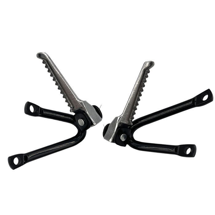 Longding Off-Road Motorcycle Cqr Accessories Aluminum Alloy Front Footrests Foot Pedals Reinforced Passenger Rear Footrests