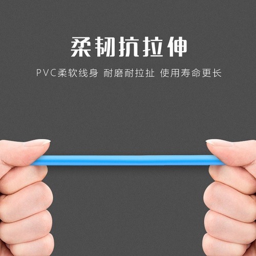 Cat6 Ethernet Cable with RJ45 Connector, Oxygen-Free Copper Core, 6-Category Gigabit Network Patch Cord for Home Projects