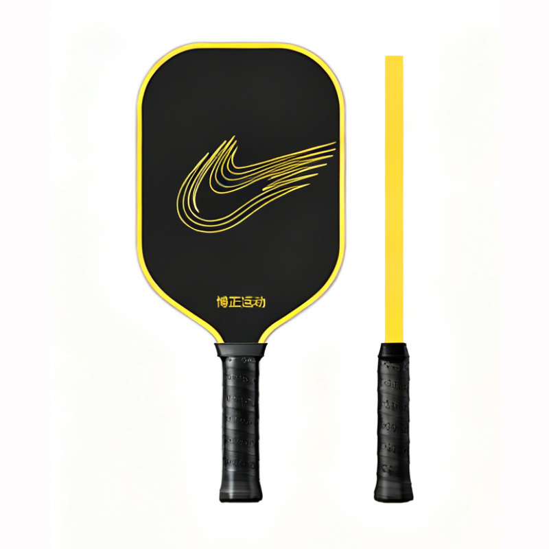 One-piece lightweight pickleball paddle, carbon fiber one-piece molded paddle