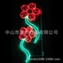 凤凰节日灯杆彩灯