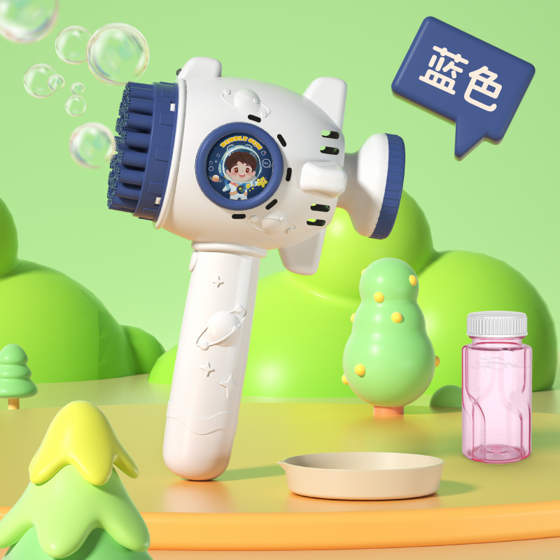 Martillo de cohete de burbuja de luz azul 40 agujeros (bolsa)