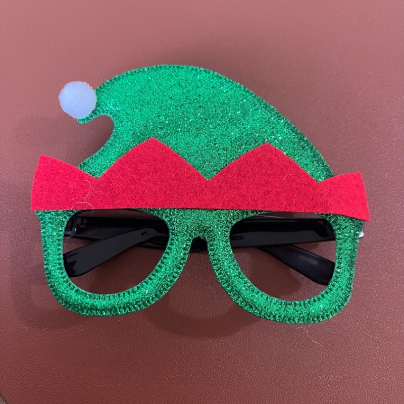 Nueva Navidad diadema gafas marco Halloween Día de San Valentín gafas de Santa Claus gafas Fiesta de Navidad