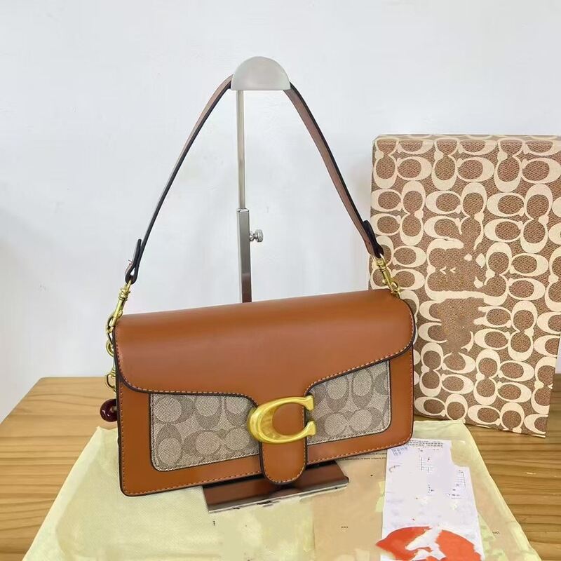 Cross-Border C Brand Tabby26 Classic Plain Woven Vintage Shoulder Bag, Stylish Versatile Single Shoulder Crossbody Women's Bag