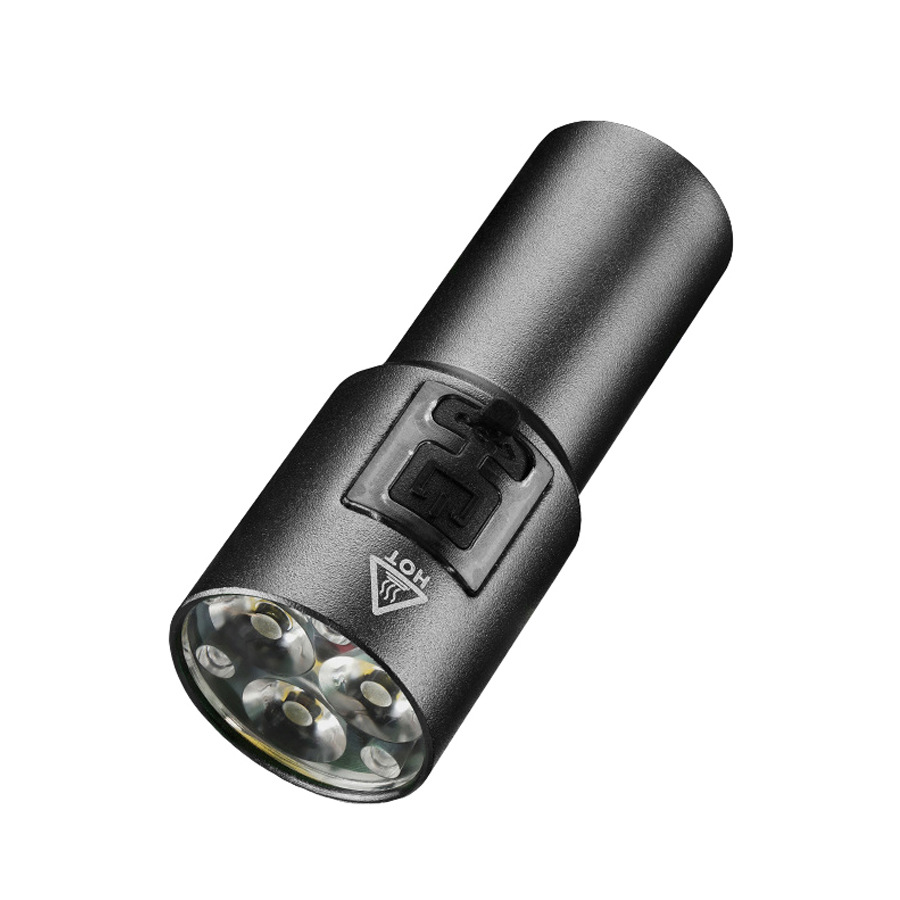 Lintera de luz de alta intensidad al aire libre compacta y portátil de larga duración zoom atenuación superbrillante iluminación de linterna led