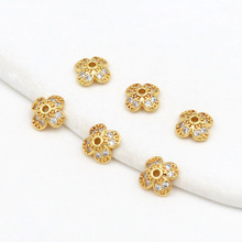 14k���~僱�ɫ΢��ʯ���л�ñ�U�ջ����Ƭ����diy�ֹ�����C21