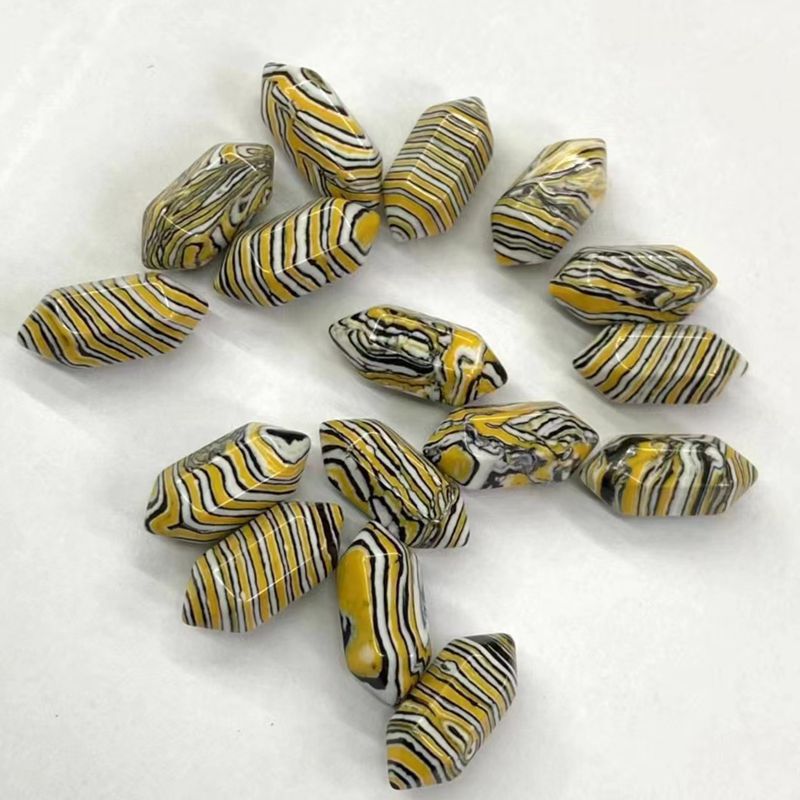 화이트 피콕 파인 8*21mm(싱글)(천연 아님)) (천연 아님)